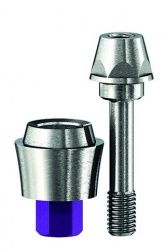 Абатмент для балок и мостовидных протезов "Safe on Four", Ø4.2 мм, шейка 3.0 мм в комплекте с винтом