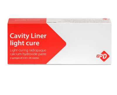 "CAVITY LINER",Calcium Hydroxide-Calcium Hydroxide-паста проклад.с гидроокисью кальция(светоотвержд.
