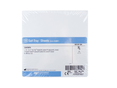 Sof-Tray sheets (1.5mm - 127 * 127 mm) - 20 шт. пластины для капп Sof-Tray sheets (1.5mm - 127 * 127 mm) - 20 шт. пластины для капп