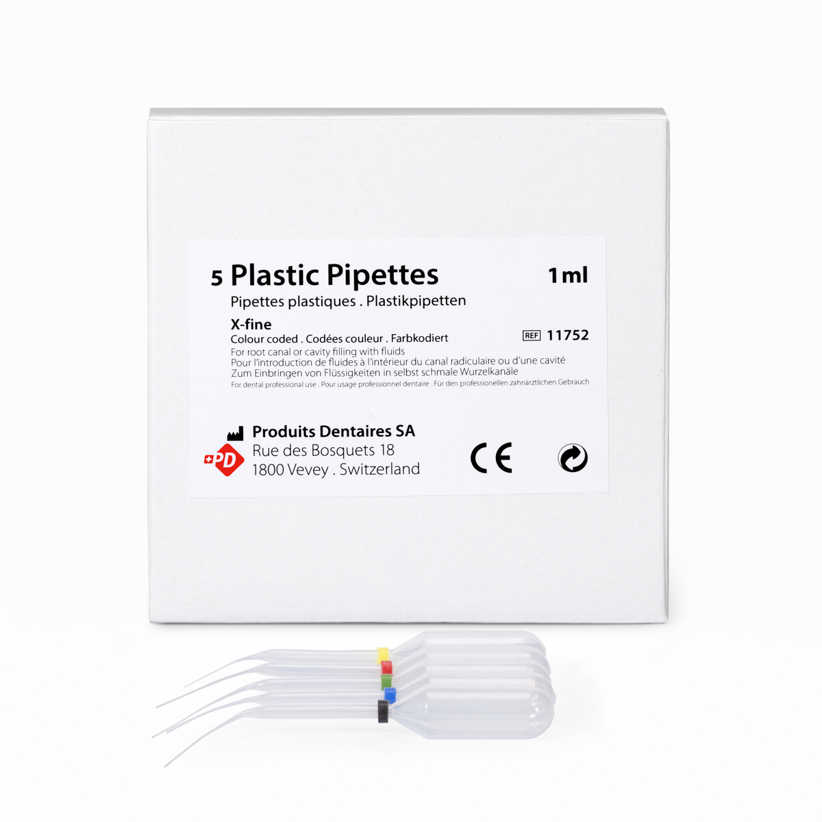 PIPETTES PLASTIC "ENDO" 0.3 ml ASSORTED,пипетки пластиковые