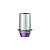 Титановое основание SICvantage Bonding Base CAD/CAM red,straight,GH 0.3 mm (incl.SIC Standard Screw)