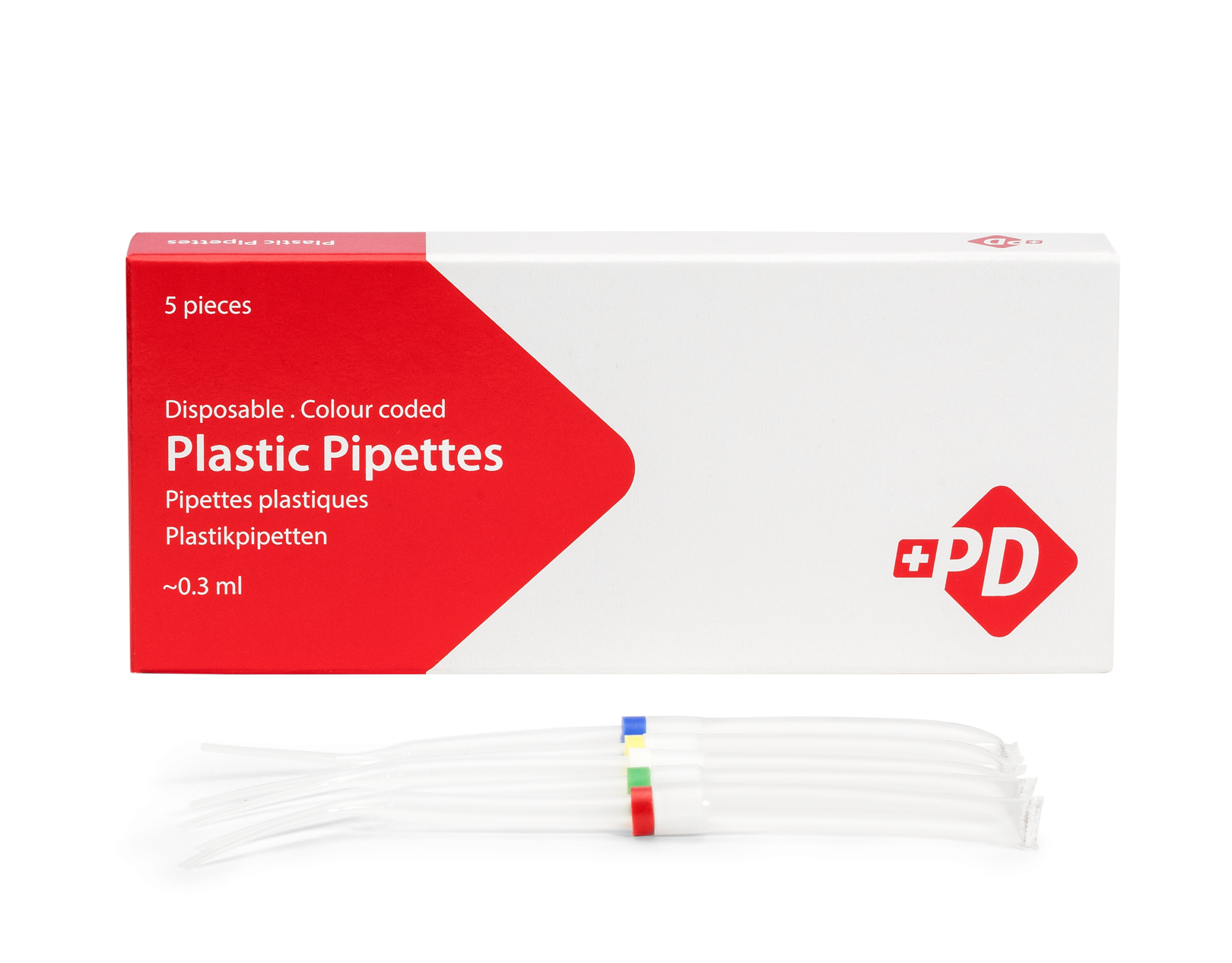 PIPETTES PLASTIC "ENDO" 0.3 ml ASSORTED,пипетки пластиковые