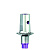 Абатмент SICvantage Standard Abutment red,posterior,straight,GH 1.5 mm(incl.Screw  and Cap)