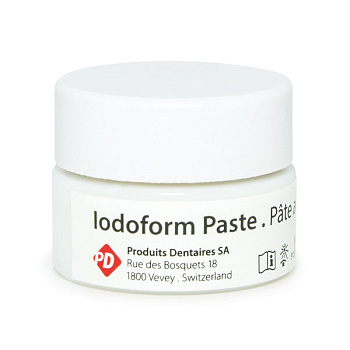 Iodoform paste/Иодоформ паста 15г-материал иодоформный для временного пломбирования корневых каналов