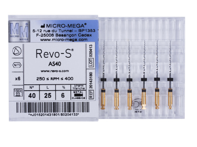 AS40 (Revo-S), L 25, 6% (6 шт.\уп.)