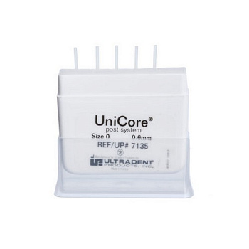 UniCore Post Size 0 (0.6mm) белые (Более 14 мес)